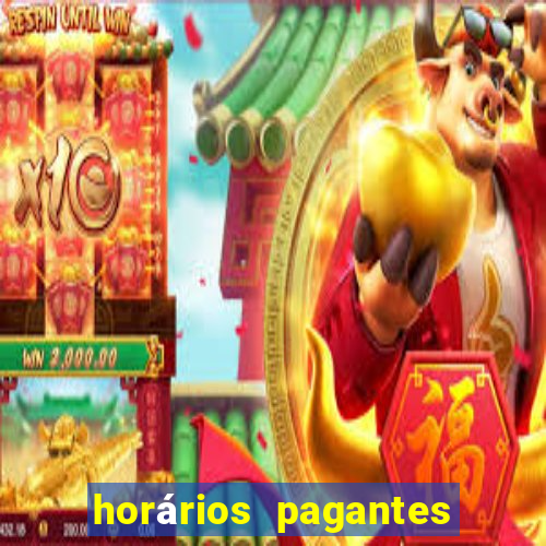 horários pagantes pg soft