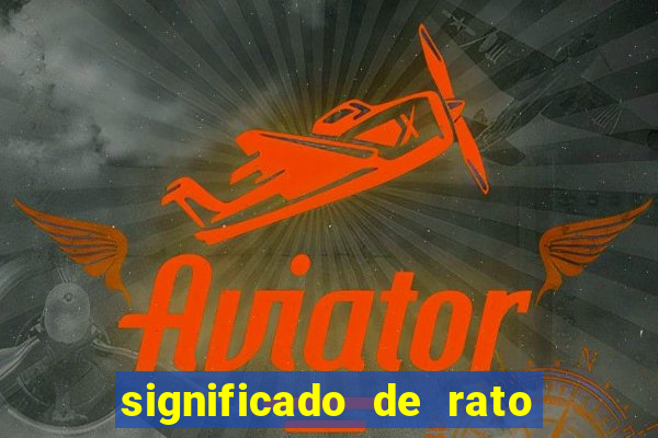 significado de rato na umbanda