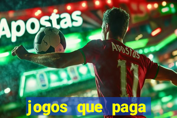 jogos que paga dinheiro de verdade no pix