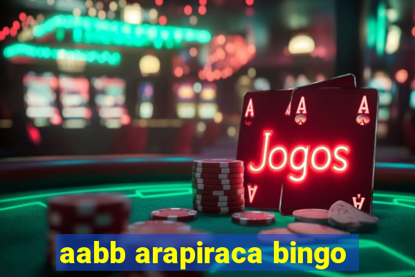 aabb arapiraca bingo