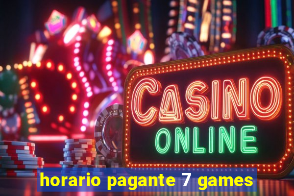 horario pagante 7 games