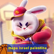 mapa israel palestina