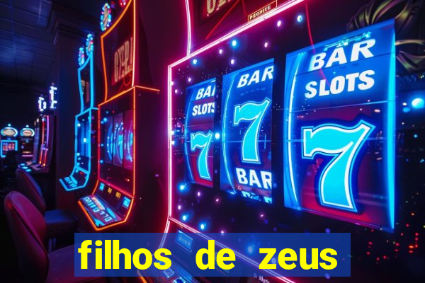 filhos de zeus mitologia grega