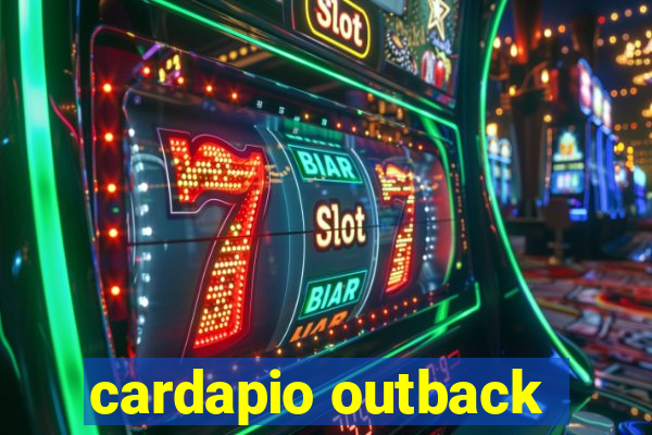 cardapio outback