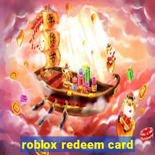 roblox redeem card