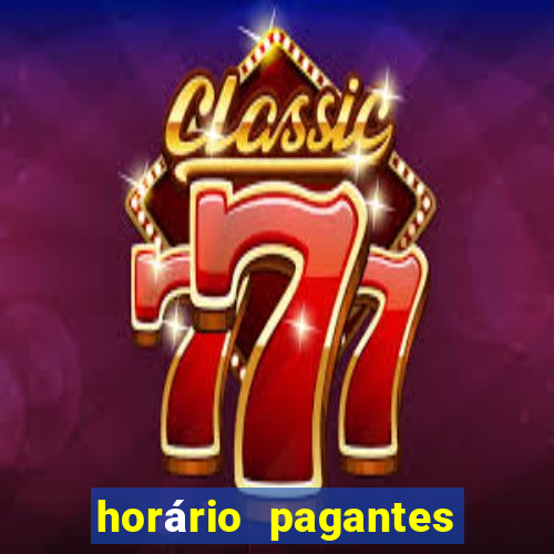 horário pagantes do fortune tiger