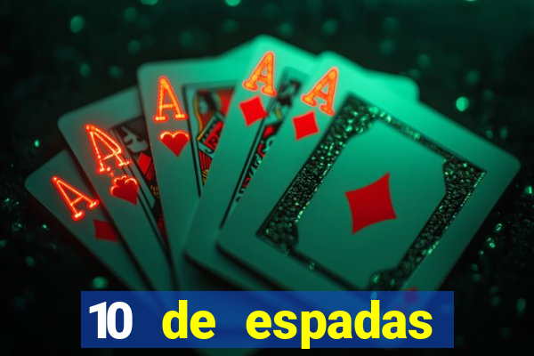 10 de espadas tarot amor