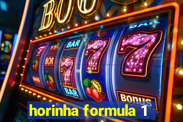 horinha formula 1