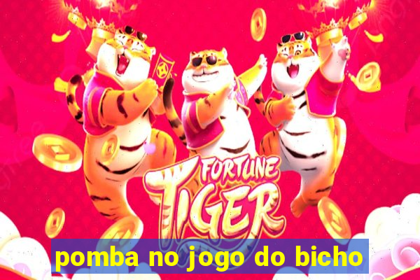 pomba no jogo do bicho