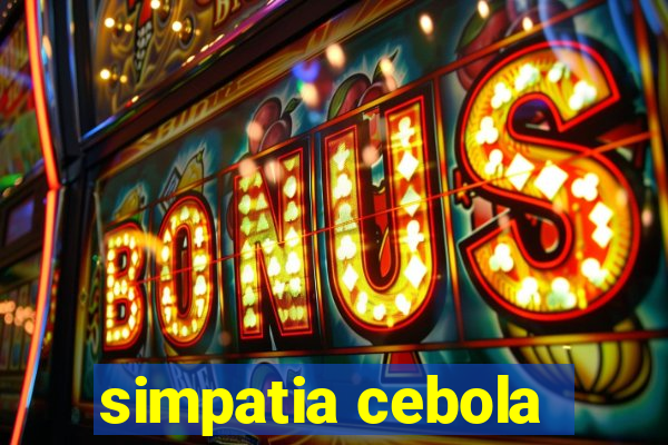 simpatia cebola