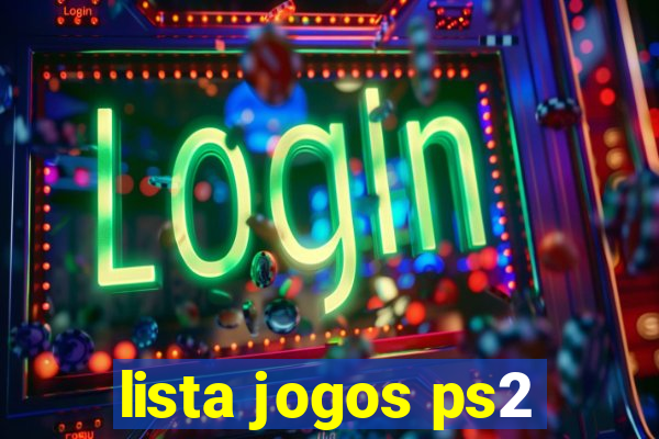 lista jogos ps2