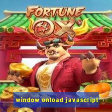 window onload javascript