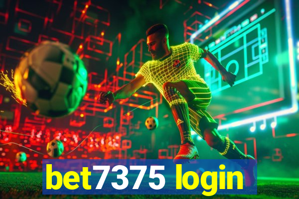 bet7375 login