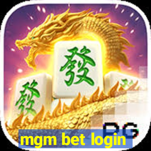 mgm bet login