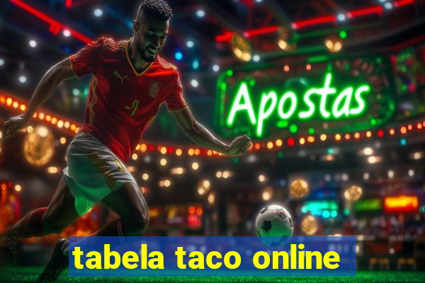 tabela taco online