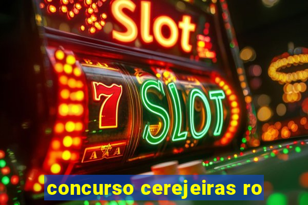 concurso cerejeiras ro